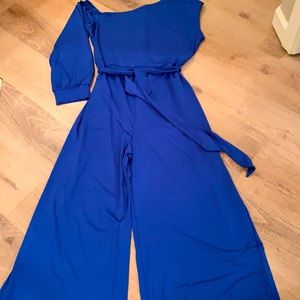 New Women’s Royal Blue XL Jumpsuit